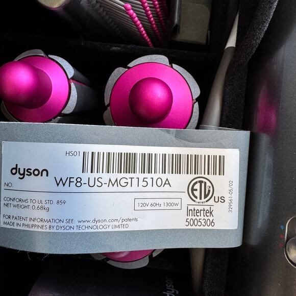 Dyson Hair Styling Set - Silver and Pink - Picture 5 of 12